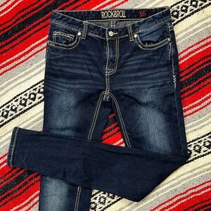 Rock & Roll Cow Girl | Size 16 Straight Leg | Size 16